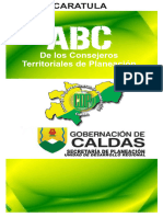 ABC de Los Consejeros Territoriales de Planeación