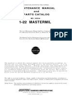 Gorton MasterMill Maintenance Manual