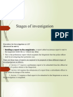 Unit 4 - Stages of Investigation