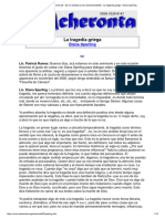 Acheronta 25 - de Un Analista A Otro (Diciembre2008) - La Tragedia Griega - Diana Sperling