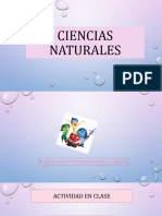 Ciencias Naturales - 5ta Semana