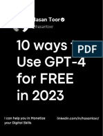 10 Ways To Access GPT-4 For Free