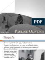 Pauline Oliveros (Apresentação Seminário)