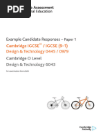 IGCSE Design and Technology - Portfolio Report | PDF