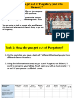 Homework - How To Get Out of Purgatory