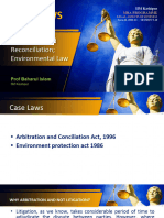 Case Laws-Arbitration and Env