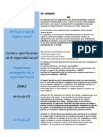 Artículo 2 Ley de Seguro Social: Noción Contribuciones Laborales