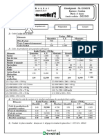 Devoir de Contrôle N°2 - Gestion - 2ème Economie & Gestion (2022-2023) MR Essefi