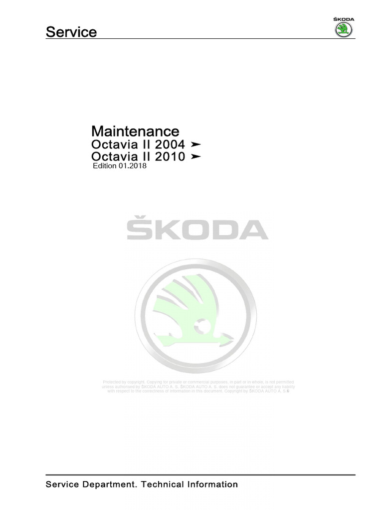 S0057210020 Maintenance | PDF