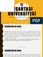 SpsS'E GİRİŞ