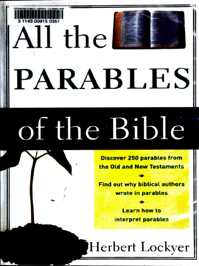 All The Parables of The Bible.... Scanned | PDF
