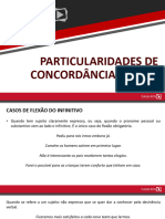 GOLD Teoria Gramatical - Aula 57 - Concordância Verbal - Parte III + Correção de Questões (1 - 5)