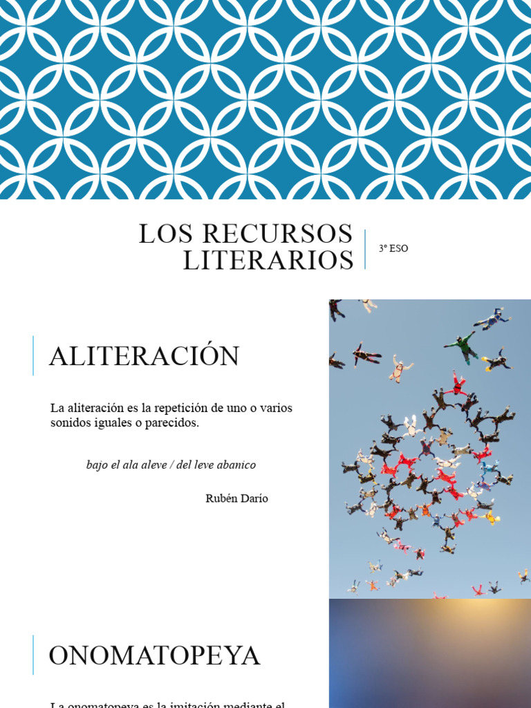 Recursos Literarios para 3º ESO | PDF | Metáfora