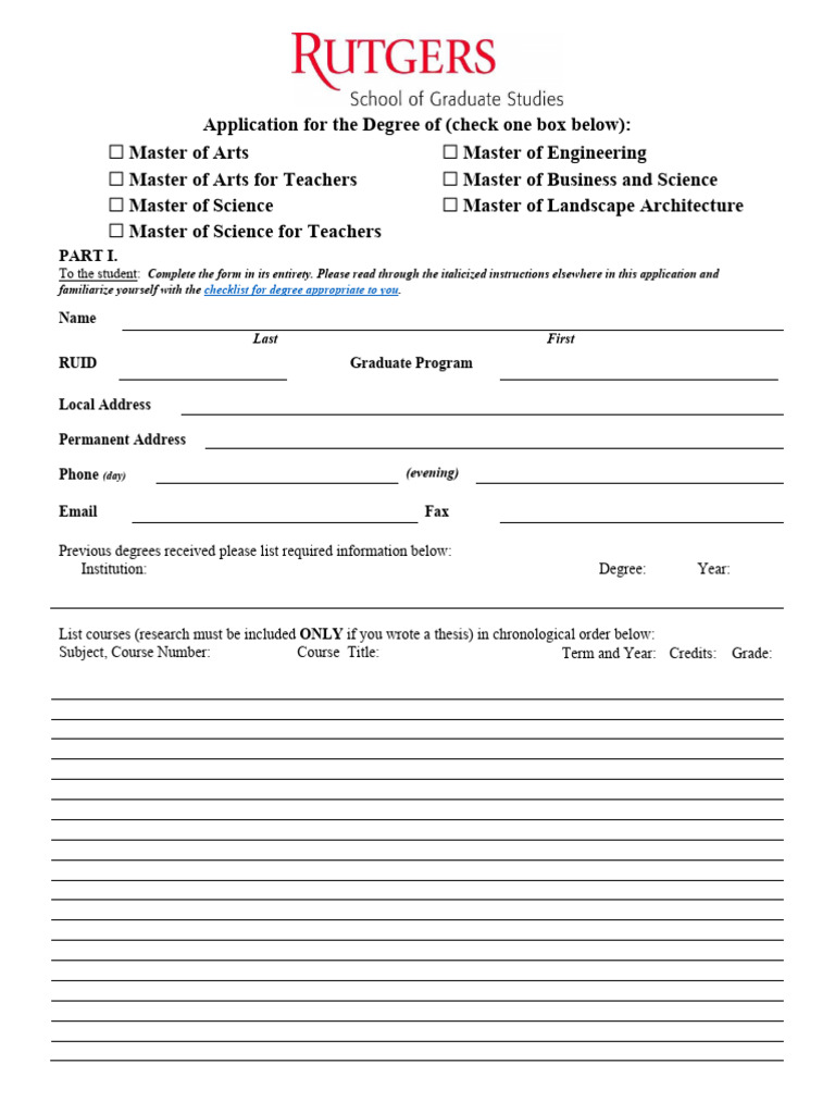 Masters Degree Candidacy Form 2022 | PDF | Thesis | Postgraduate Education