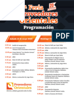 Programación Evento