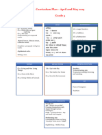 Curriculum Plan Grade 3