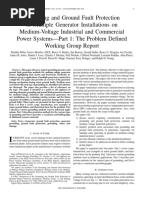 Grounding & Ground Fault Protection of Multiple Generator Installations