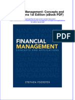 Full Download Financial Management Concepts and Applications 1st Edition Ebook PDF