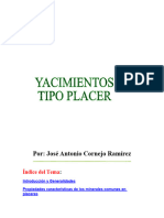 Yacimientos de Tipo Placer