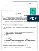 Evaluare CLR U1 - 16 - 10 - 2024