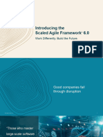 Introducing The Scaled Agile Framework 6.0