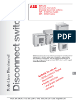 ABB Enclosed Disconnect Switches