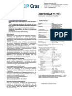 Amercoat 71 (TC) : Datos Físicos