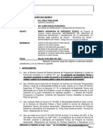 Informe #155-2022-ERP-USLP-GM-MDI - REMITO EVALUACION DE EXPEDIENTE TECNICO - LOSA DEPORTIVA DE ASOCIACION PROTER Okk