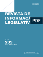 Revista de Informação Legislativa: Julho A Setembro de 2022
