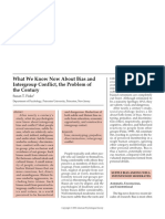 Fiske 2002 What We Know Now About Bias and Intergroup Conflict The Problem of The Century