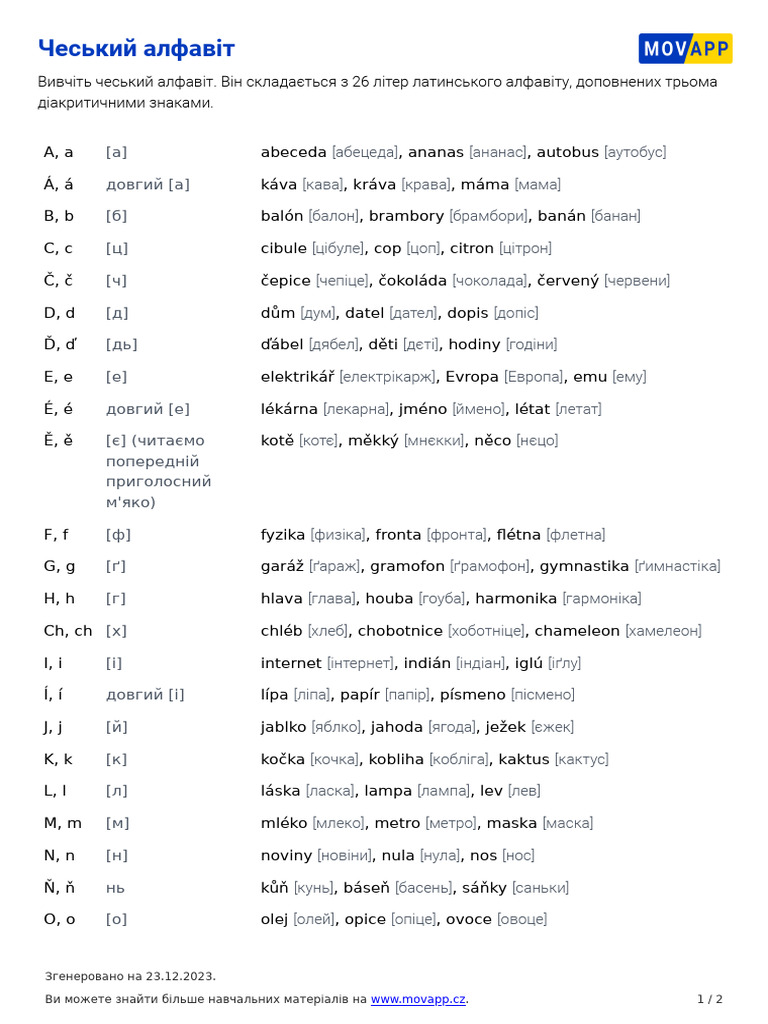 Cs Alphabet | PDF