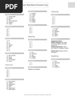 Unit 4 Standard Test: Vocabulary & Grammar | PDF