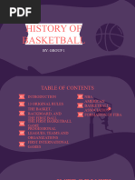 History of Basketball