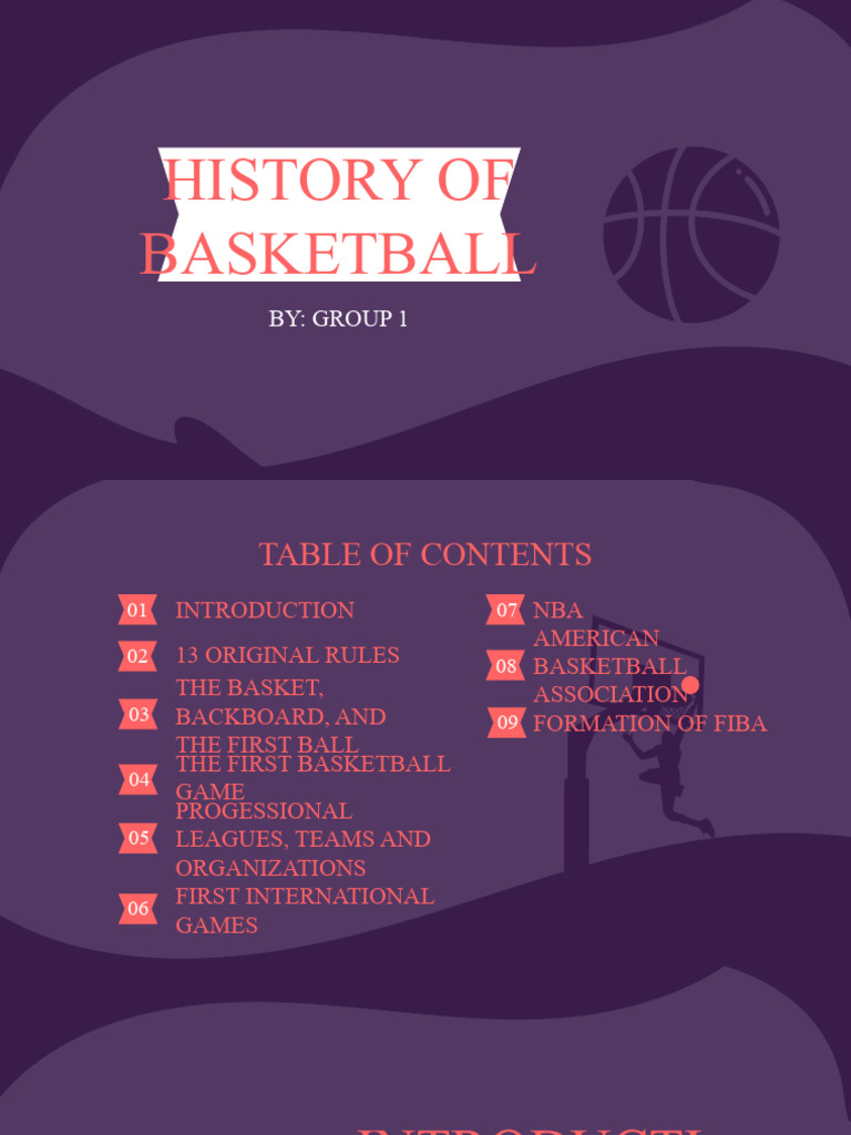 History of basketball pdf referee sports