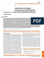 J of Chemical Tech Biotech - 2019 - Vane - Review of Pervaporation and Vapor Permeation Process Factors Affecting The