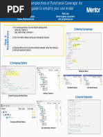 Dvcon 2018 - Unraveling The Complexities of Functional Coverage - Poster