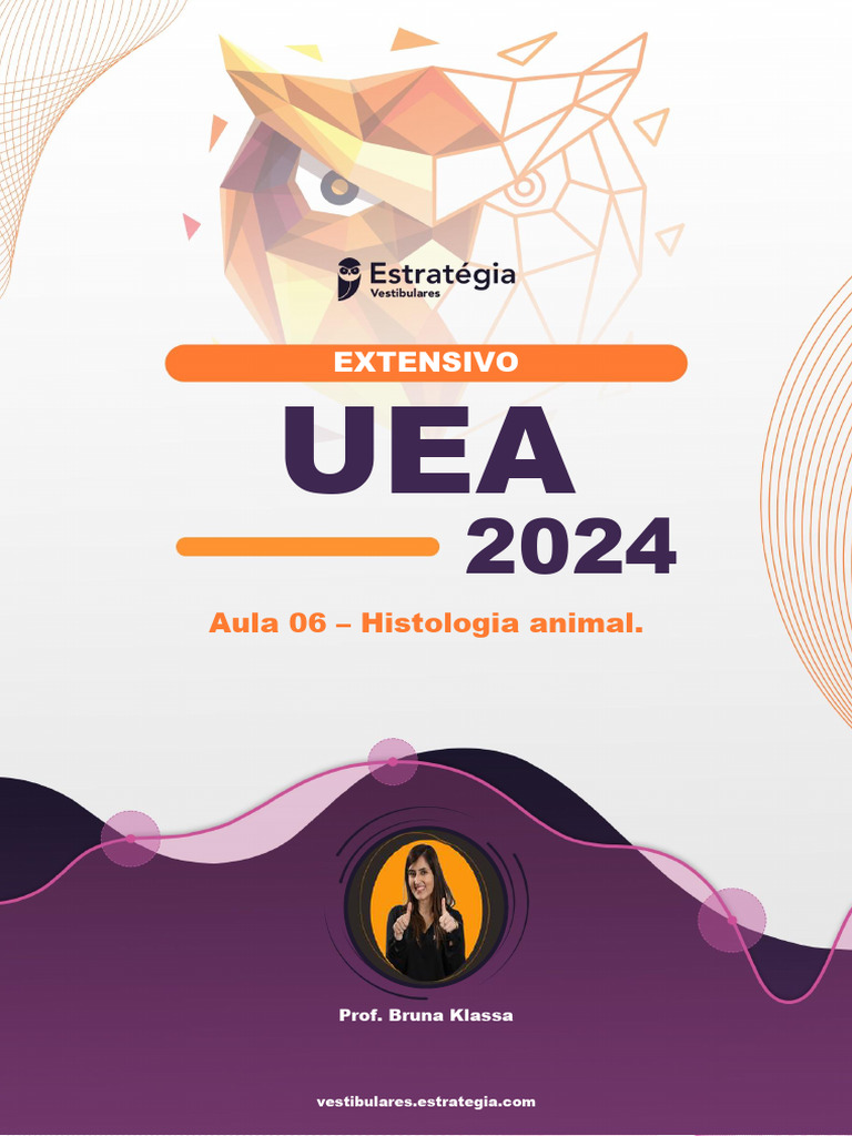 Aula 06 Histologia Animal UEA 2025 PDF
