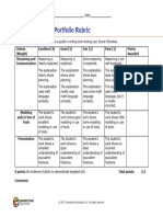 Soccer Shootout Rubric