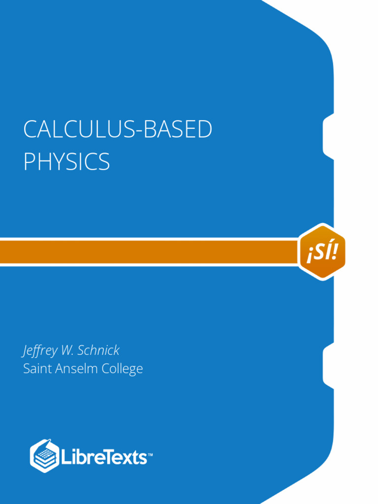 Open-Access Calculus Physics Textbook | PDF | Textbook | Publishing
