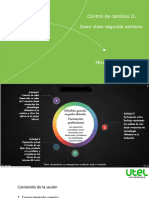 Open Class S2 Control de Cambios II