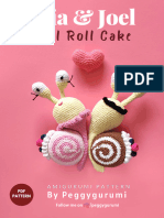 Peggygurumi Julia & Joel Snail Roll Cake