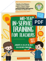 Mid Year Inset 2024 Program 3 Days