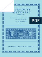 (Oxford Classical Texts) Herodotus_ N. G. Wilson (Ed.) - Herodoti Historiae_ Libri I-IV-Oxford University Press (2015)