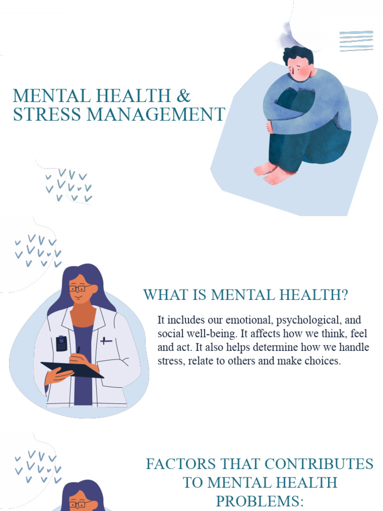 Mental Health Stress Management | PDF | Stress (Biology) | Anxiety