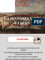 Etapas de La Historia.
