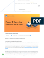 Power BI Interview Questions and Answers 2021 (UPDATED)