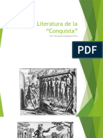 1 Literatura de La Conquista Diapositivas de Clase
