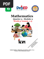 Q3 - WEEK 3 - Math 6 - FINAL