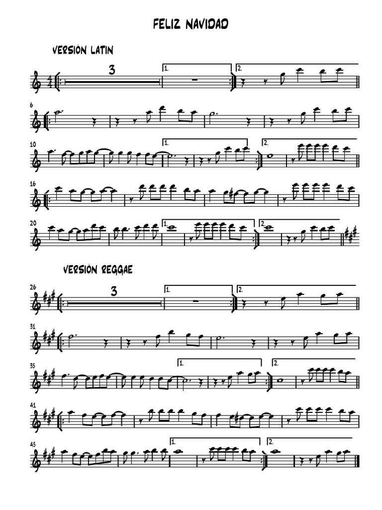 Page image from a Christmas Songs Alto Sax collection document