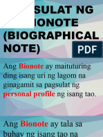 BIONOTE